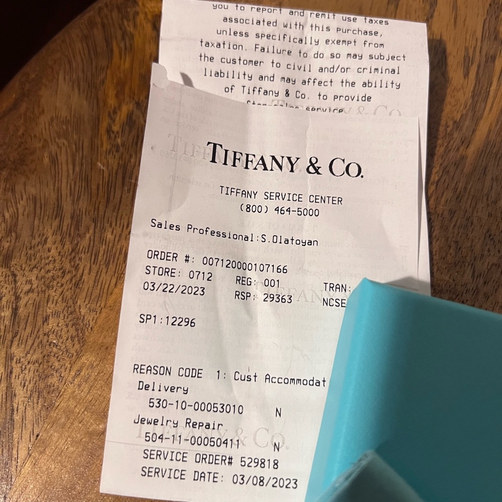 Tiffany & Co Enchant Butterfly Pendant - Picture 4 of 4